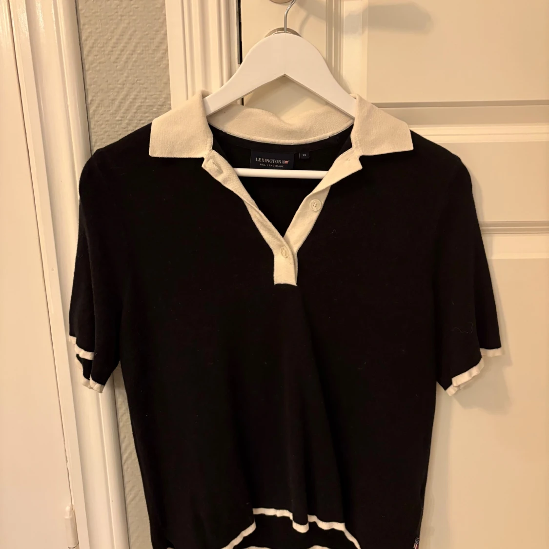 Svart pikétröja från Lexington - 1