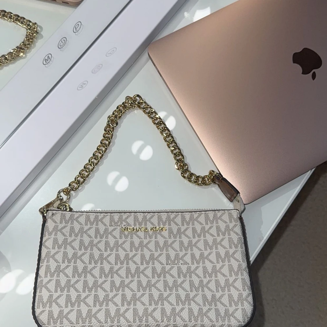 Michael Kors handväska- vanilla