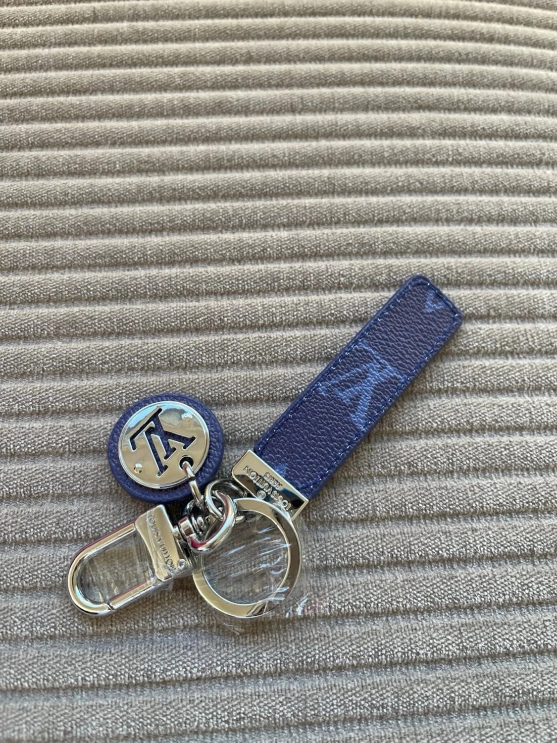  Vuitton blå nyckelring - 1