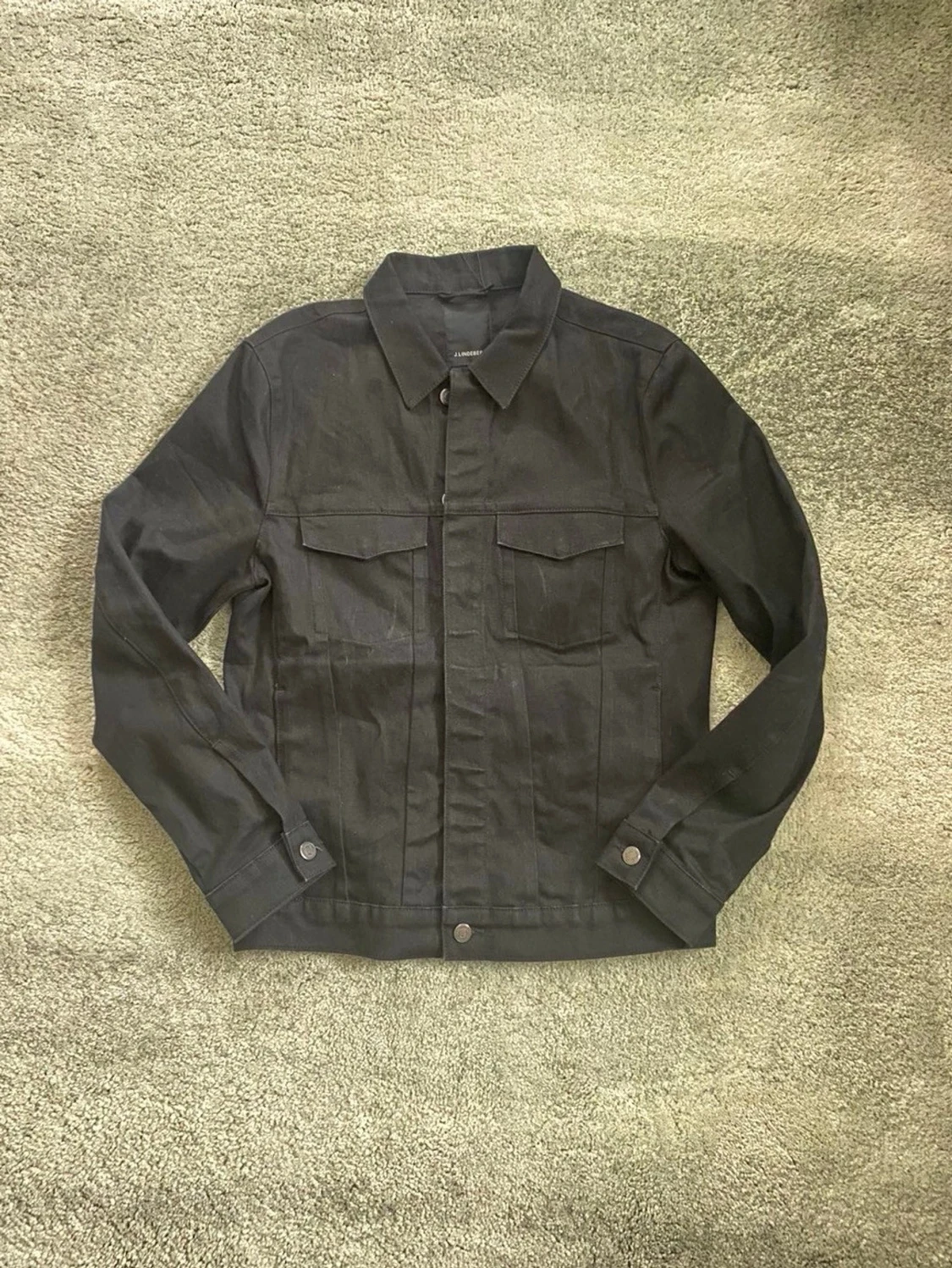 Svart denimjacka från J.Lindeberg