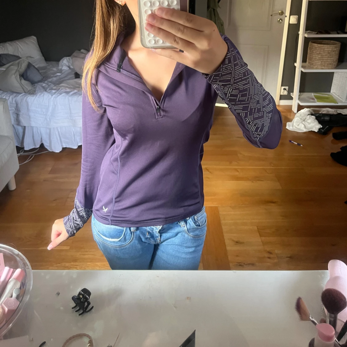 Lila träningströja från SOC - 2