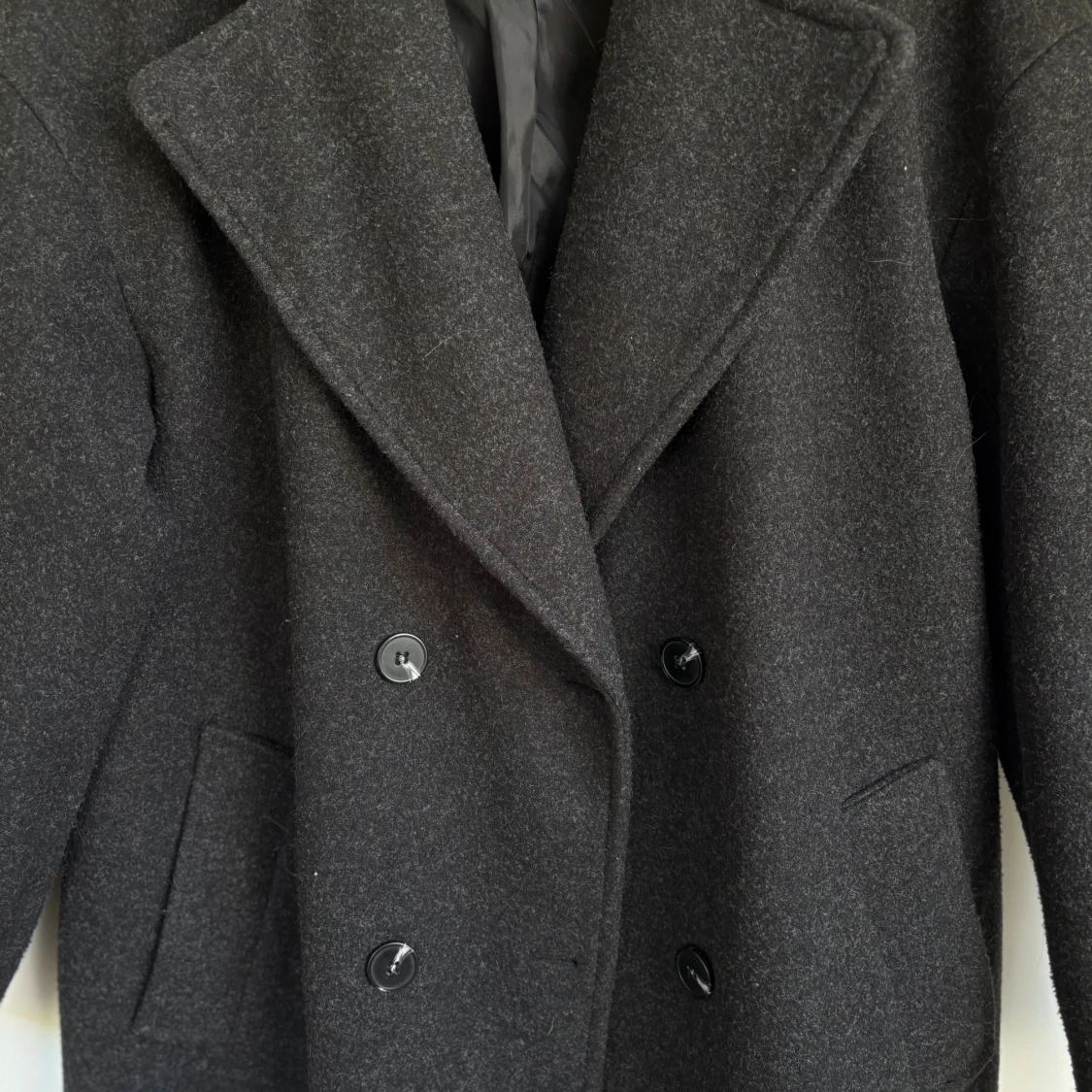 Svart ullkappa från 157 - 1