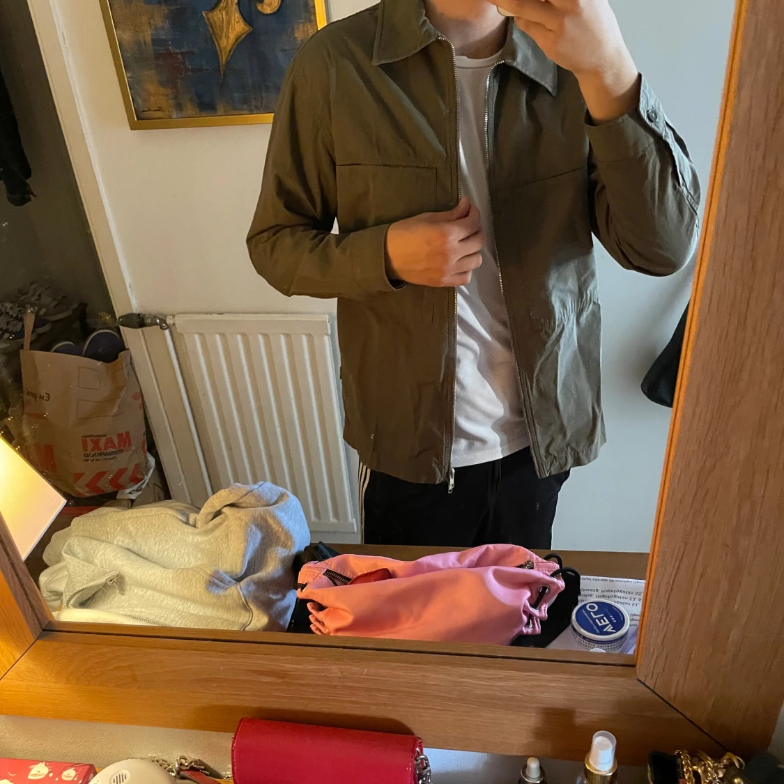 Olivgrön overshirt från NN.07 - 2