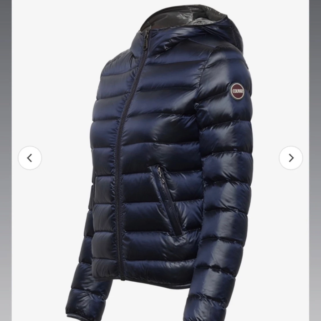 Mörkblå dunjacka från Colmar