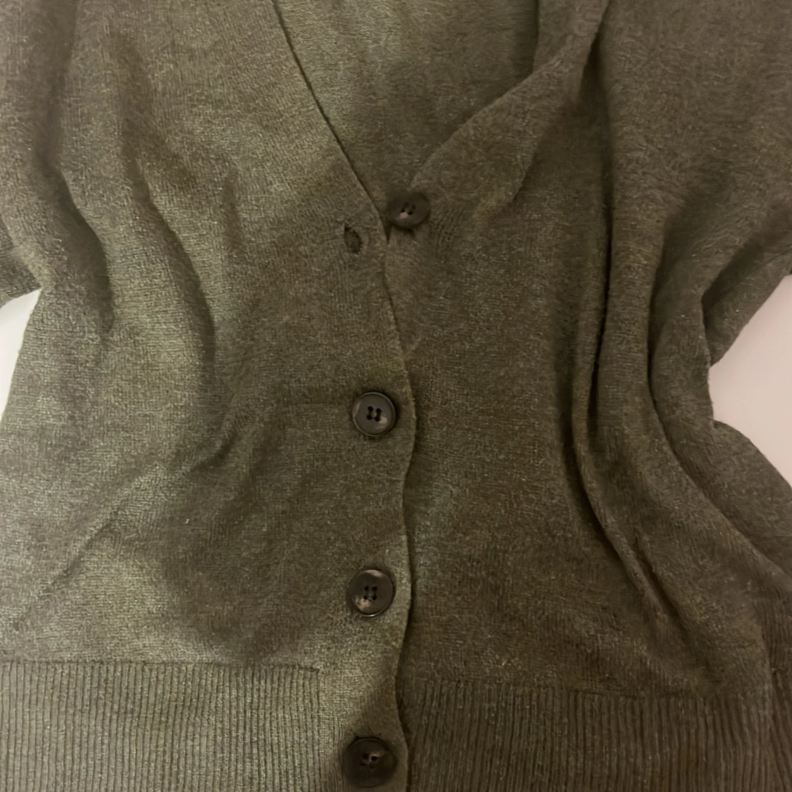 Olivgrön kofta från Primark - 2