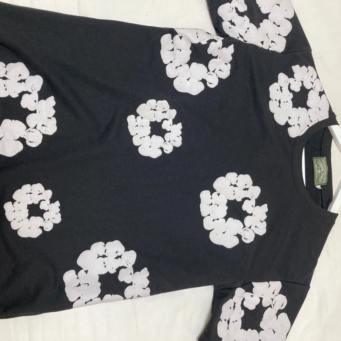 Svart tröja från Denim Tears med tryck - 1