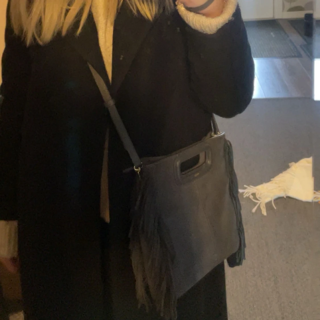 Maje väska mörkgrå  - 93