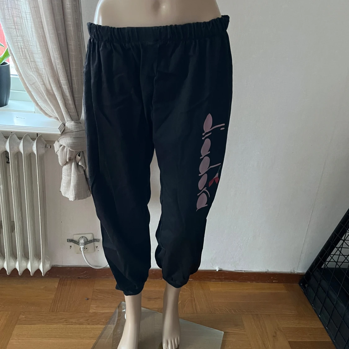 Diadora byxor 3/4 trekvartsbyxor mjukisbyxor