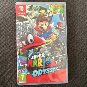 Super Mario Odyssey Nintendo Switch  - Super Mario Odyssey till Nintendo Switch. Använt en gång. 