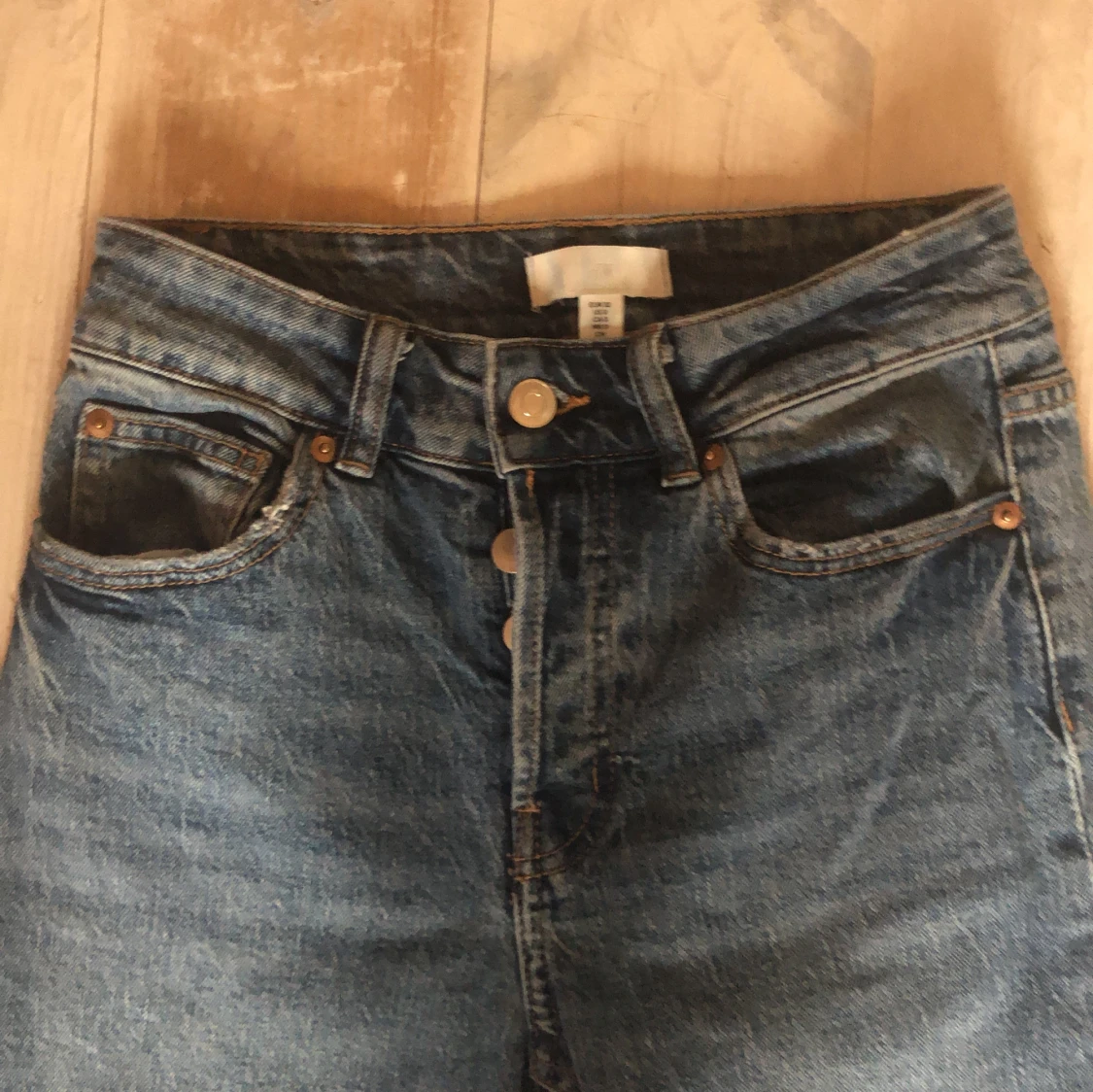 Lågmidjade jeans🥰🐆 - 90