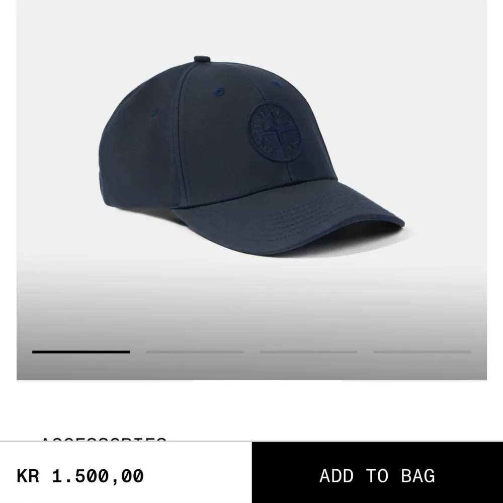 Keps från stone island, bra skick, köpt på nk. Accessoarer.