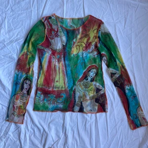 Mesh tröja - unik och festlig tröja, halvt genomskinlig