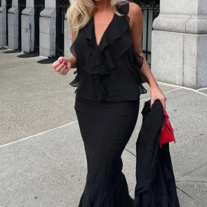 Volangtopp - Volangtopp från zara