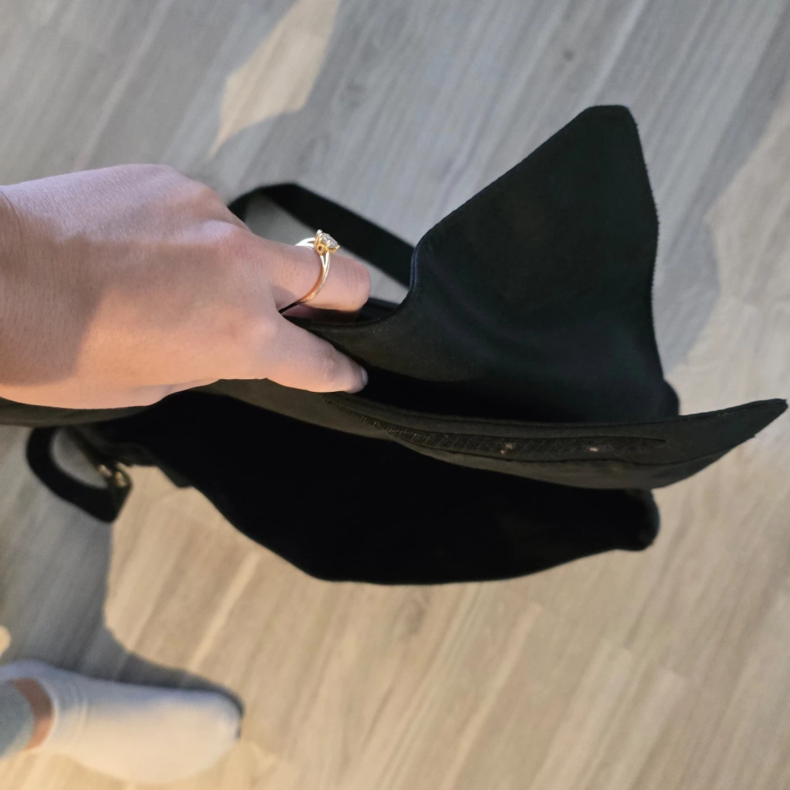 Svart datorväska med axelrem - 93