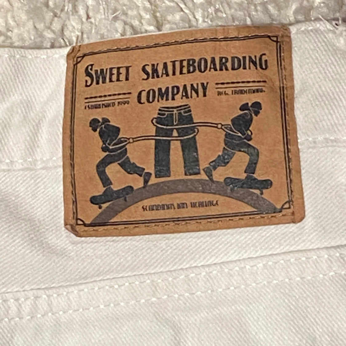 Vita byxor från Sweet Skateboarding Company - 91