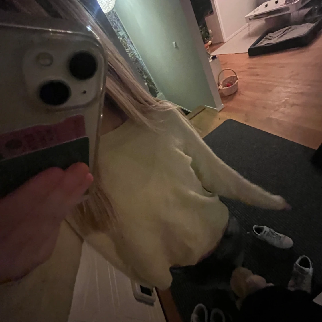 Gul stickad  tröja från carin wester  - 2