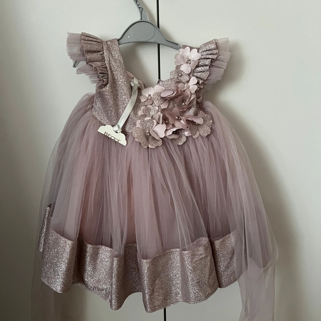 Festive dress for baby girl - 90