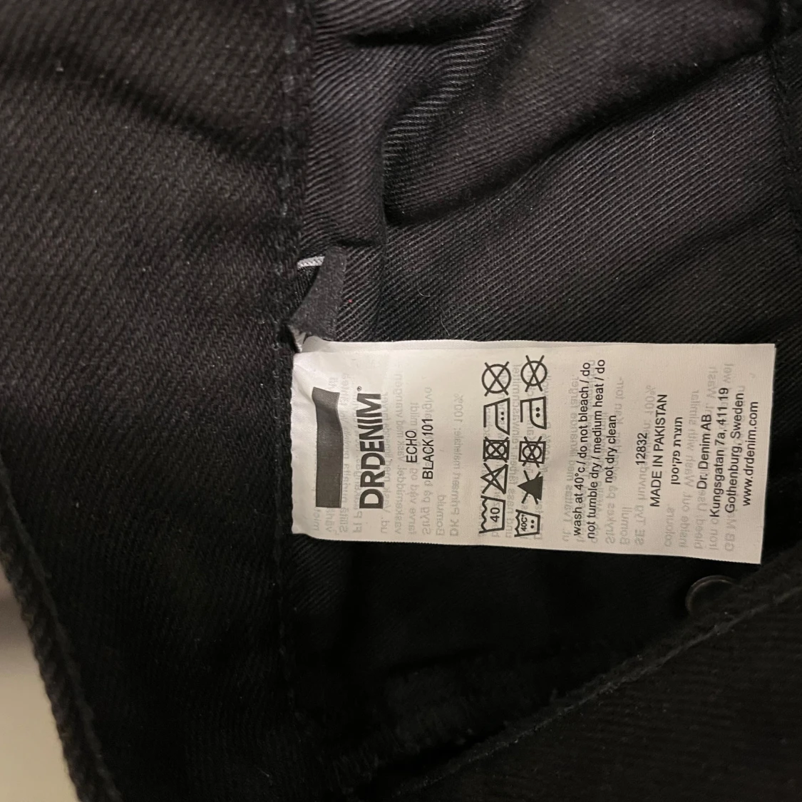 Svarta byxor från Dr. Denim - 92