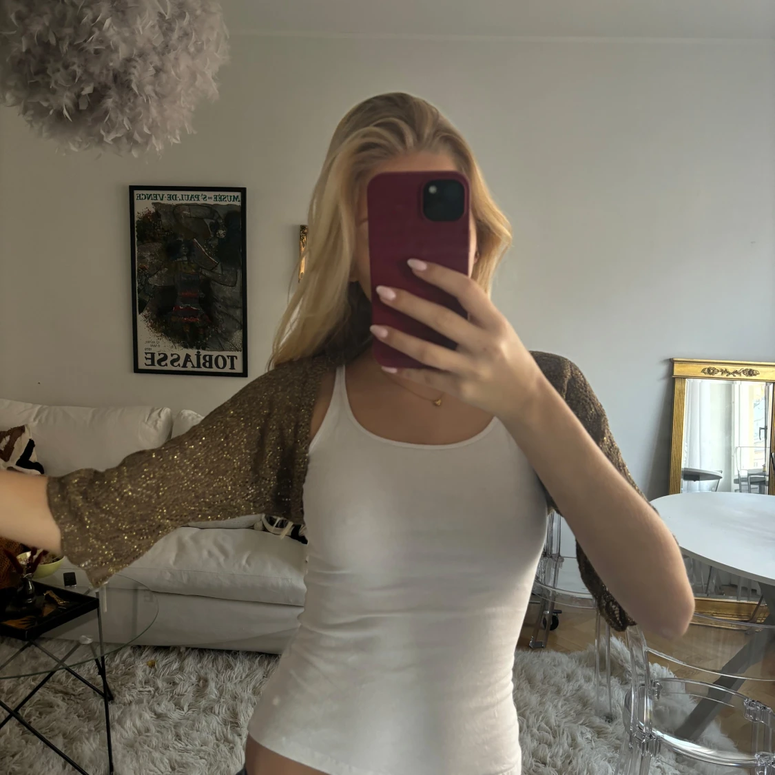 Glittrig bolero - 90