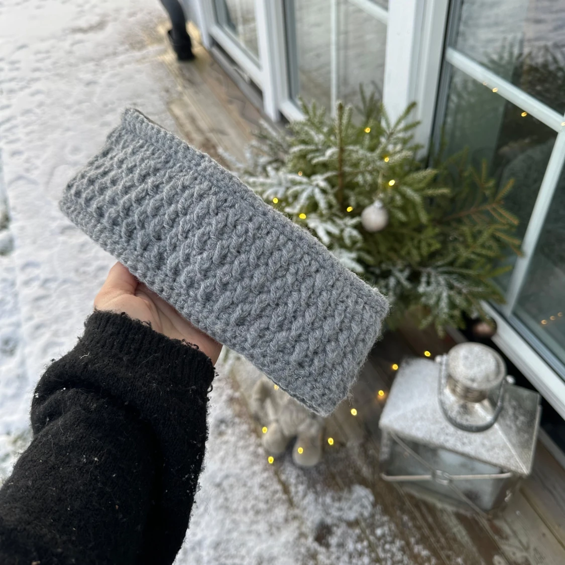 Handgjorda virkade pannband - 92