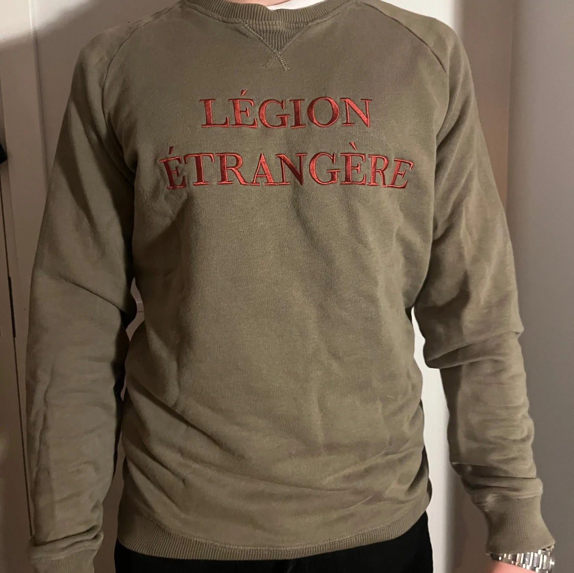 Olivgrön tröja från Les Deux