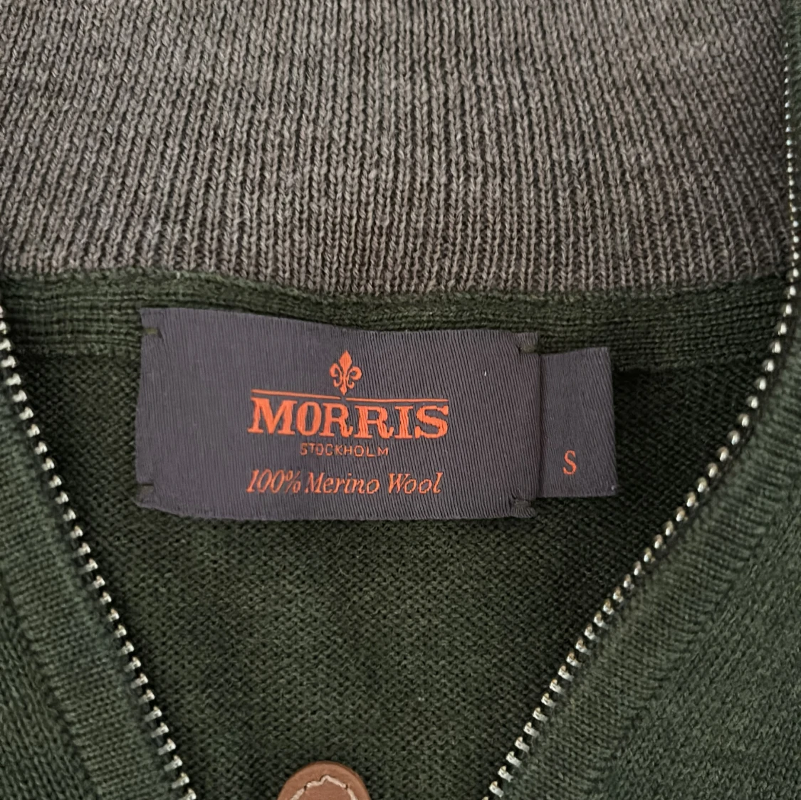 Olivgrön tröja från Morris - 92