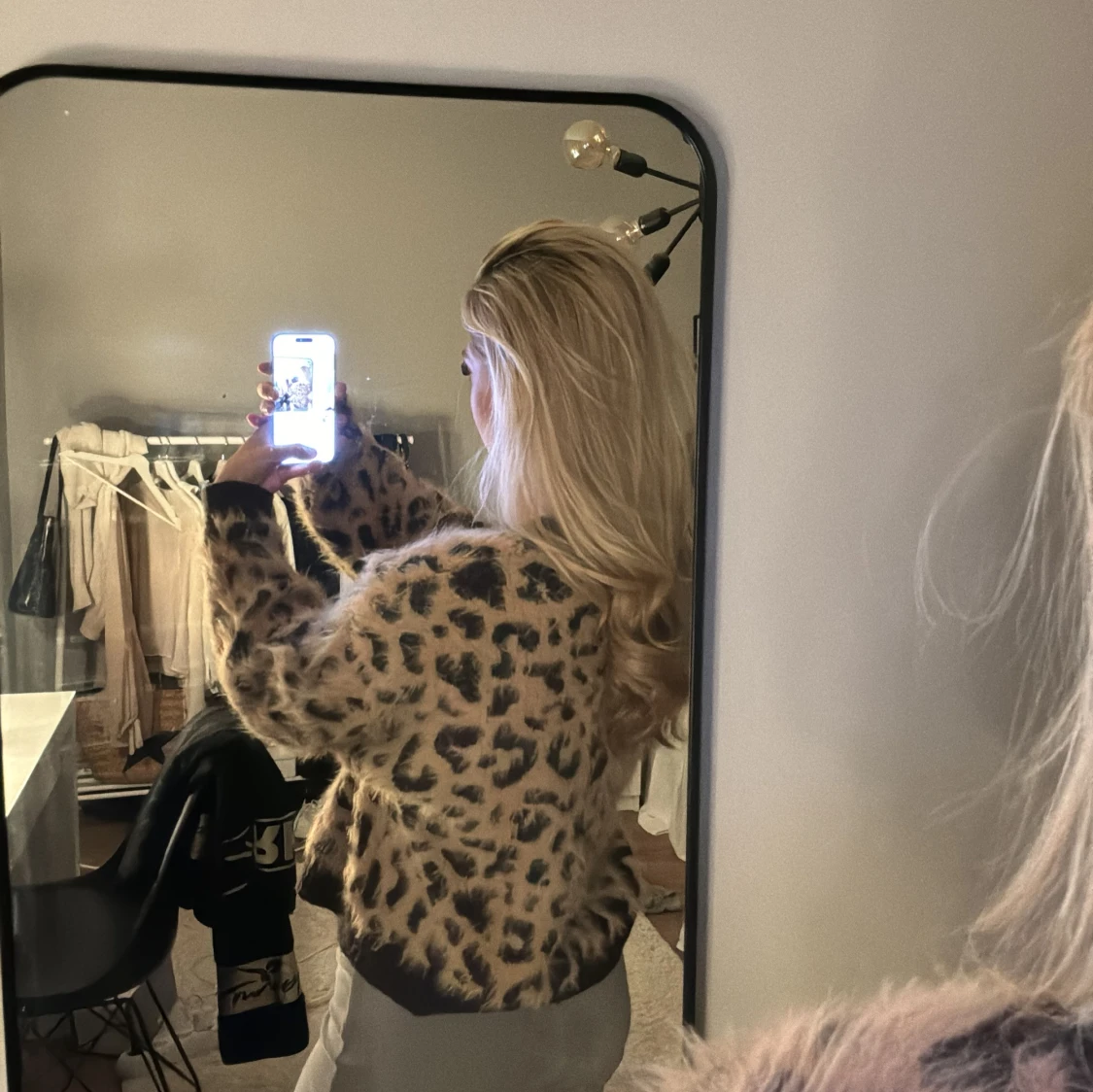 Leopardmönstrad tröja - 90