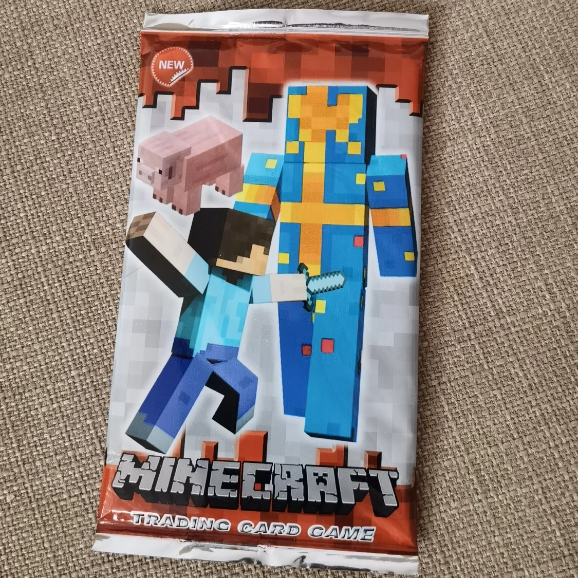 Minecraft Trading Card Game Pack 30 kr 1 paket ny - 91