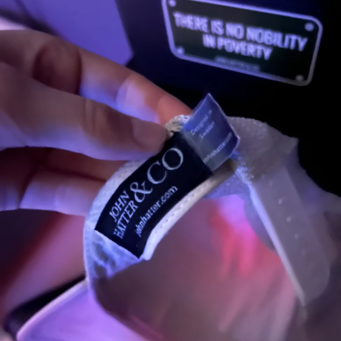 Vit keps från John Hatter & Co - 91