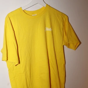 Gul t-shirt från Studio - Säljer en gul t-shirt från Studio. Köpt från Junkyard. Aldrig använd. 