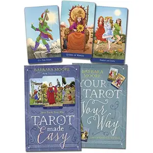 Begin Your Personal Tarot Journey with Leading Teacher Barbara Moore With the right guidance, the wisdom of the tarot is available to everyone. This kit provides everything you need to get started, so you can receive spiritual nourishment and practical insights the first time you use your deck. Providing intimate, supportive instructions designed to help you build on your personal strengths, Tarot Made Easy is the perfect introduction to the profound practice of tarot.    Format Häftad   Omfång 216 sidor   Språk Engelska   Förlag Llewellyn   Utgivningsdatum 2016-09-08   ISBN 9780738748207  