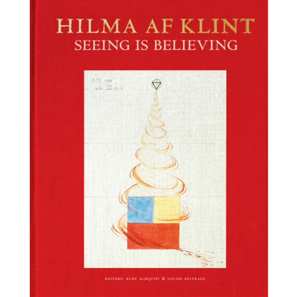 This volume presents seven series of works by the pioneering artist Hilma af Klint. They were all created in the first half of the year 1920 and are the last paintings af Klint made before turning to watercolour and adopting a recognisable style of painting taught by Rudolf Steiner and his disciples. The anthology is based on a seminar held at the Goethe-Institut London in conjunction with the exhibition Hilma af Klint: Painting the Unseen, which took place at the Serpentine Galleries during the spring of 2016.    Format Klotband   Omfång 149 sidor   Språk Engelska   Förlag Bokförlaget Stolpe   Utgivningsdatum 2020-04-03   Medverkande Kurt Almqvist   Medverkande Louise Belfrage   Medverkande Margareta Eklöf   Medverkande Patric Leo   Medverkande Daniel Birnbaum   Medverkande Branden W. Joseph   Medverkande Briony Fer   Medverkande Hans Ulrich Obrist   Medverkande David Lomas   ISBN 9789189069183  . Böcker.