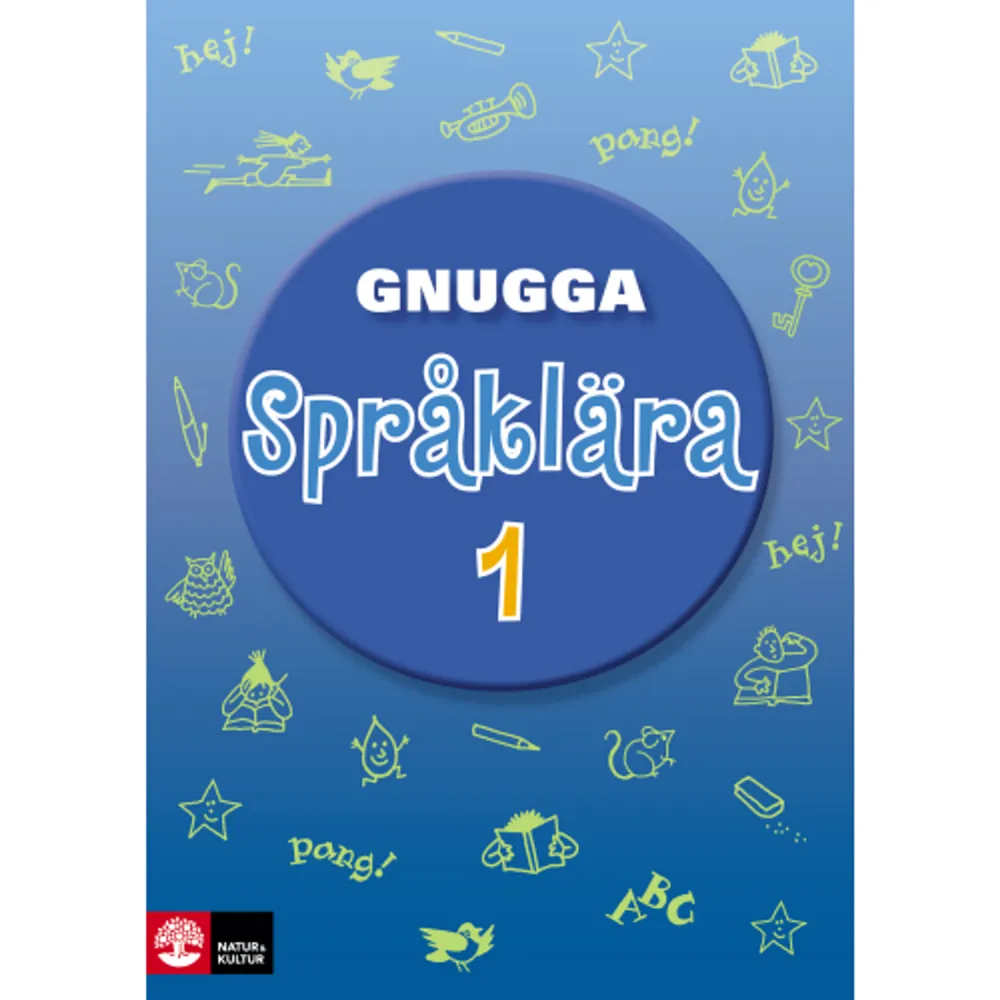 I Gnugga Ord 1-4 tränas eleverna i att läsa och förstå texter, att redogöra för innehållet och formulera åsikter. I Gnugga Stavning 1-3 arbetar eleverna med stavning. Alfabetet, vokaler och konsonanter behandlas med roliga övningar och ordflätor. I Gnugga Språklära 1-2 får eleven sina första grundläggande kunskaper i språklära, ordklasser och satsdelar.    Format Häftad   Omfång 48 sidor   Språk Svenska   Förlag Natur & Kultur Läromedel och Akademi   Utgivningsdatum 2010-05-28   Medverkande Marianne Sondén   ISBN 9789127415232  . Böcker.