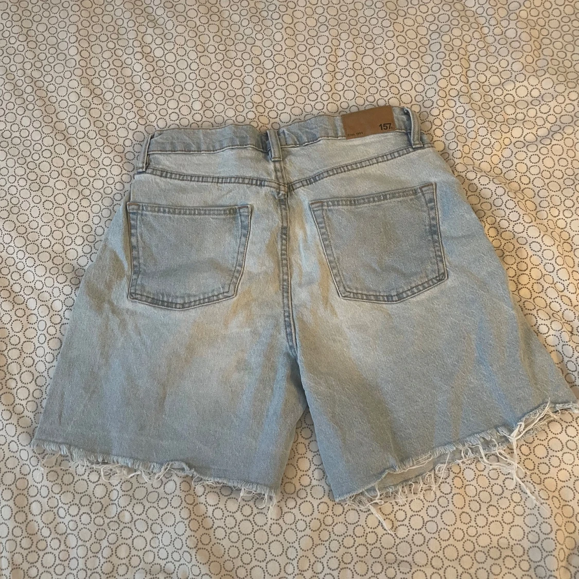 Ljusblå jeansshorts från 157 - 1