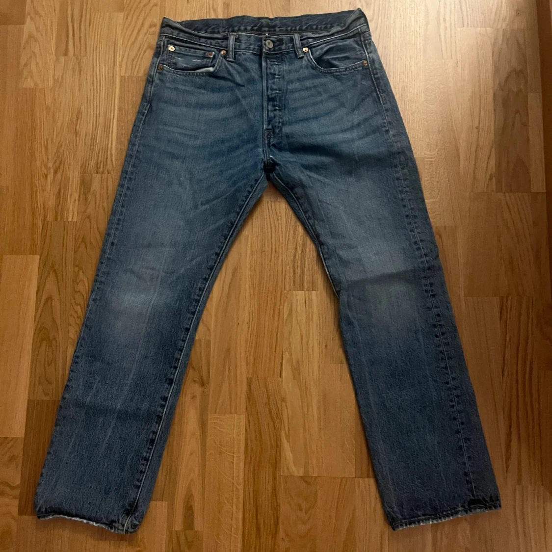 Blå jeans från Levi's 501 - 1