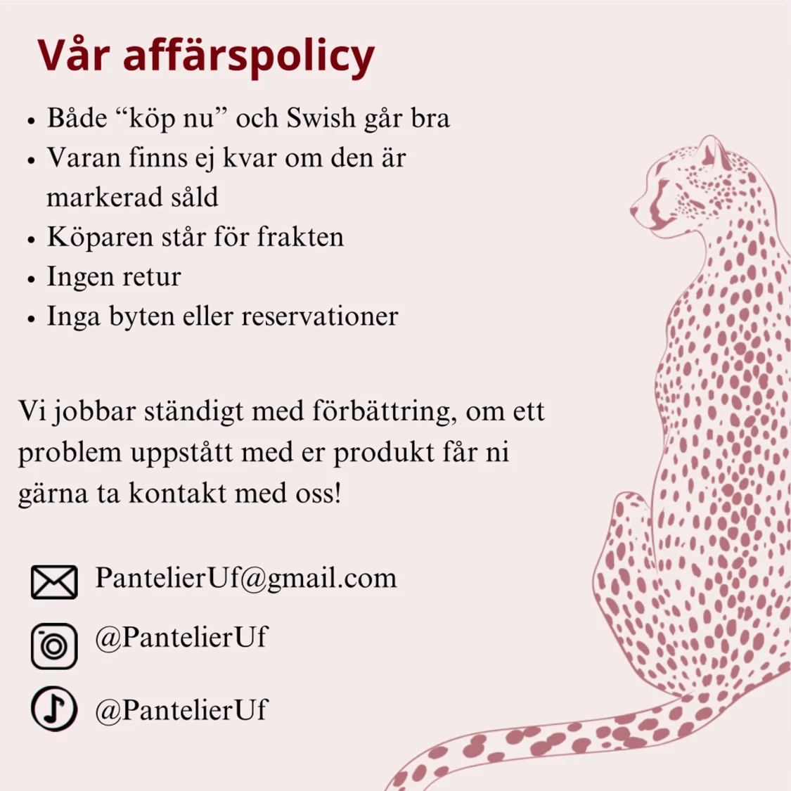 Affärspolicy