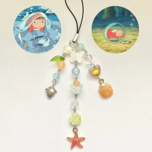 Ponyo nyckelring - Ponyo nyckelring som är 100% handgjord av mig!  Tryck ej på köp nu, utan kontakta först! Swish betalningar går jättebra också! 