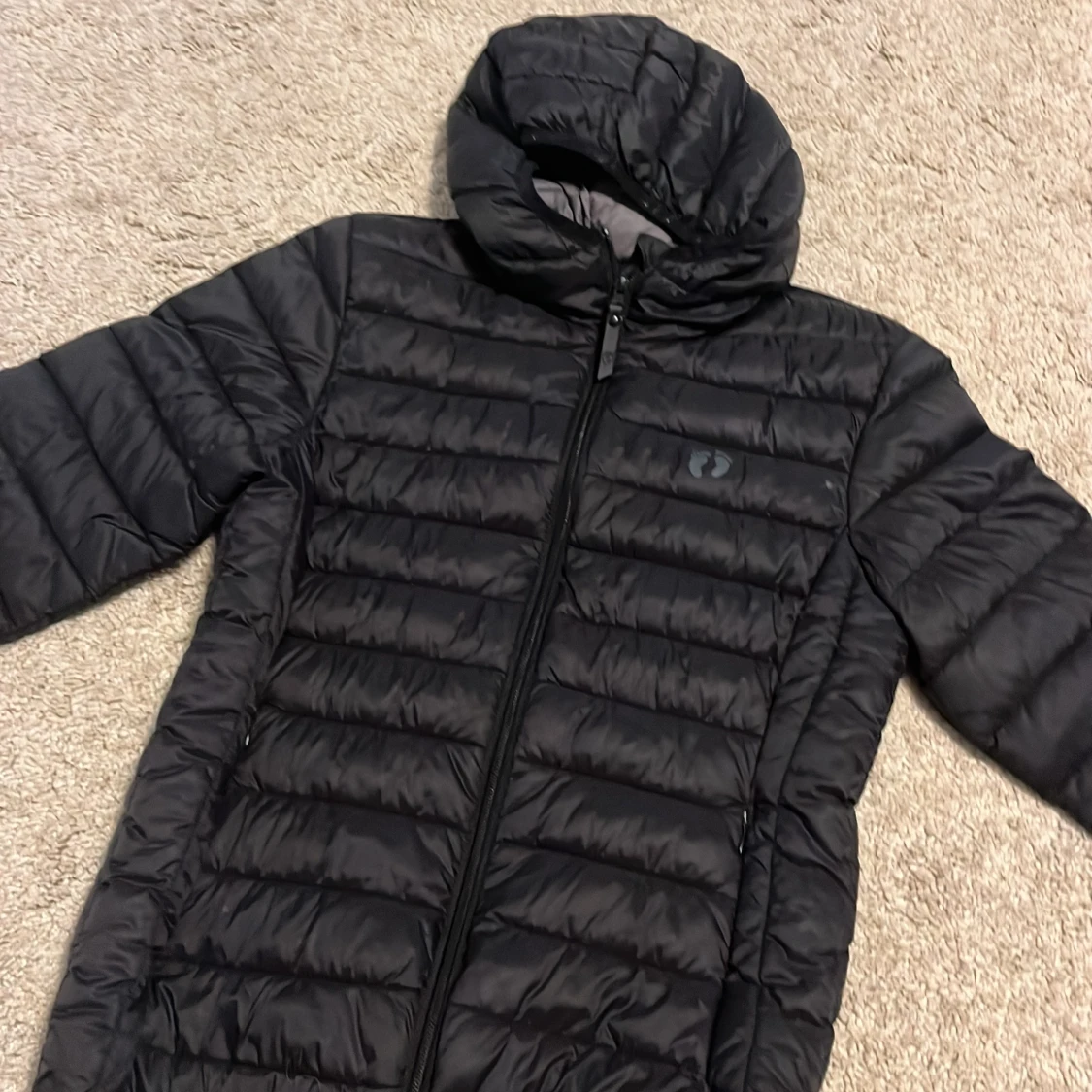 Svart pufferjacka från Hang Ten