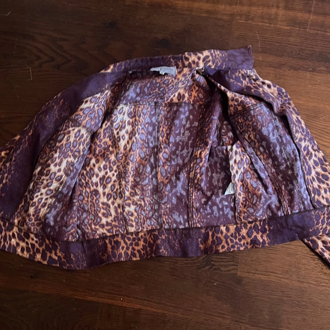 Leopard jacka i denim - 91