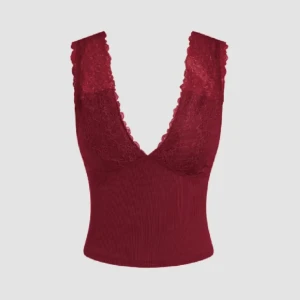 Lace Cider topp - Jätte fin röd topp från Cider. Den är aldrig använd. 