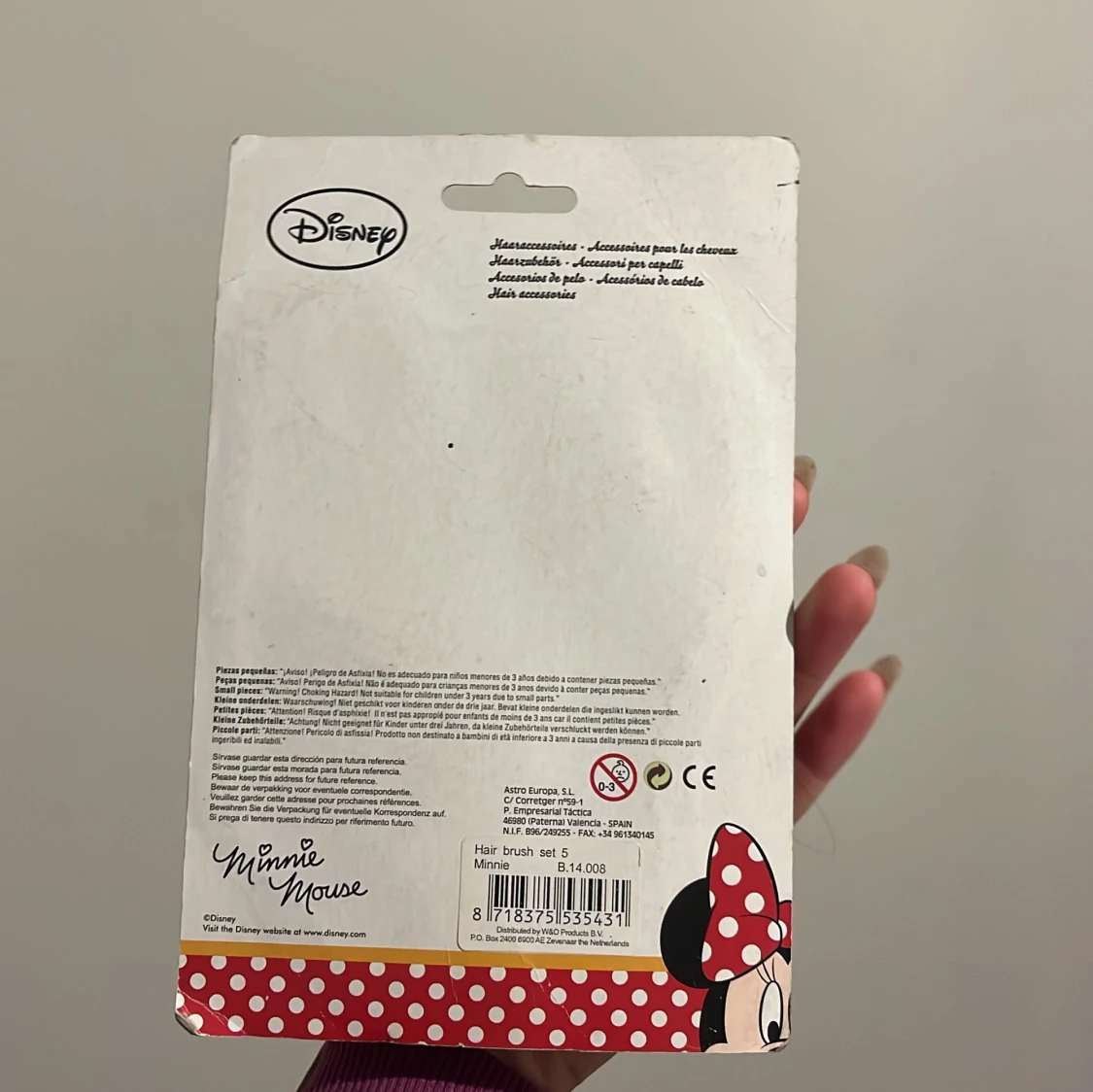 Hårborste och hårklämmor med Minnie Mouse från Disney - 91