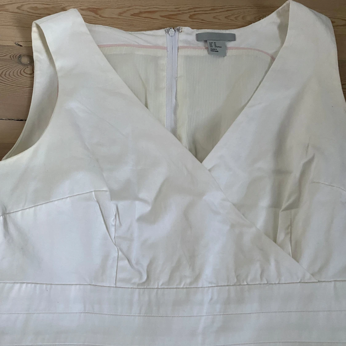 Vit klänning från H&M - 90