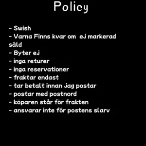 Policy - Policy