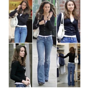 Diesel low waist bootcut jeans - Kate middleston diesel jeans Midja rätt över 35-36 cm Innerbenslängd ca 83 cm Fint skick men lite slitna i hälarna