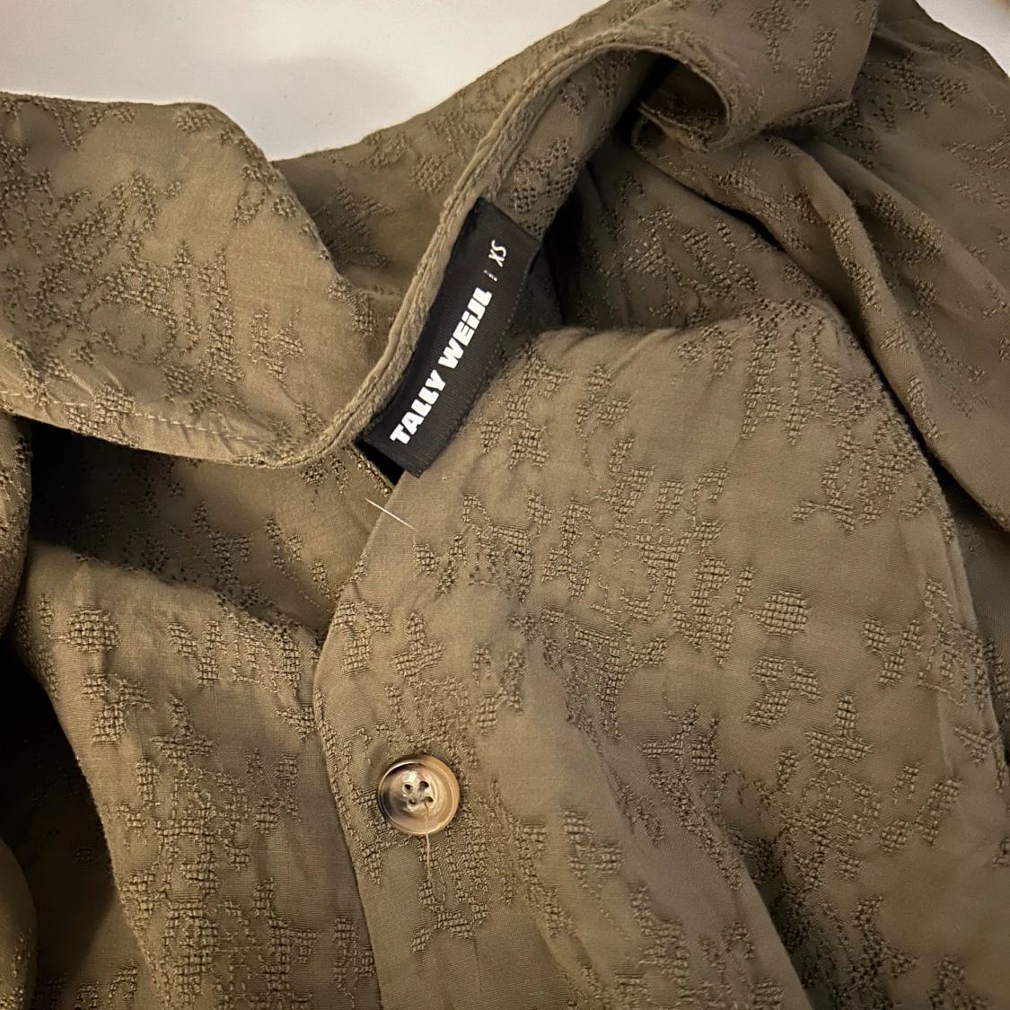 Mörkgrön blus - 90