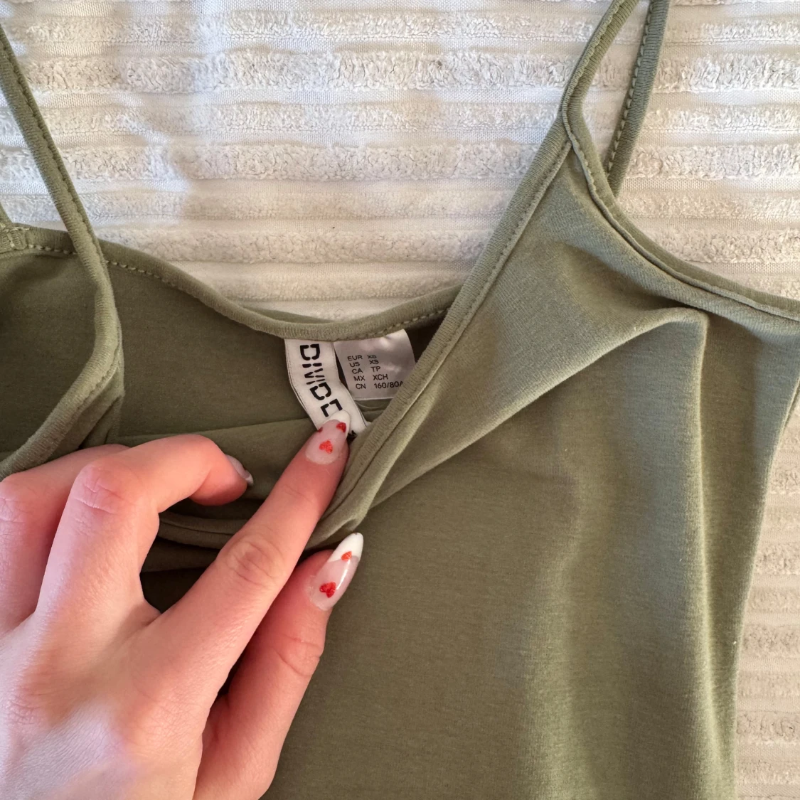 Grön klänning från hm - 1