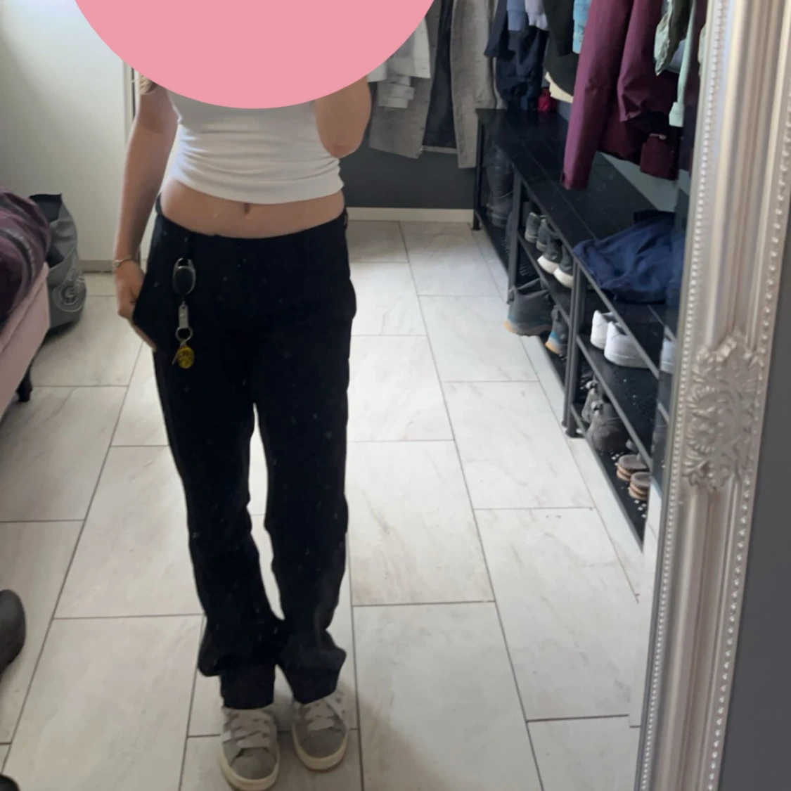 Svarta kostymbyxor från BikBok - 1