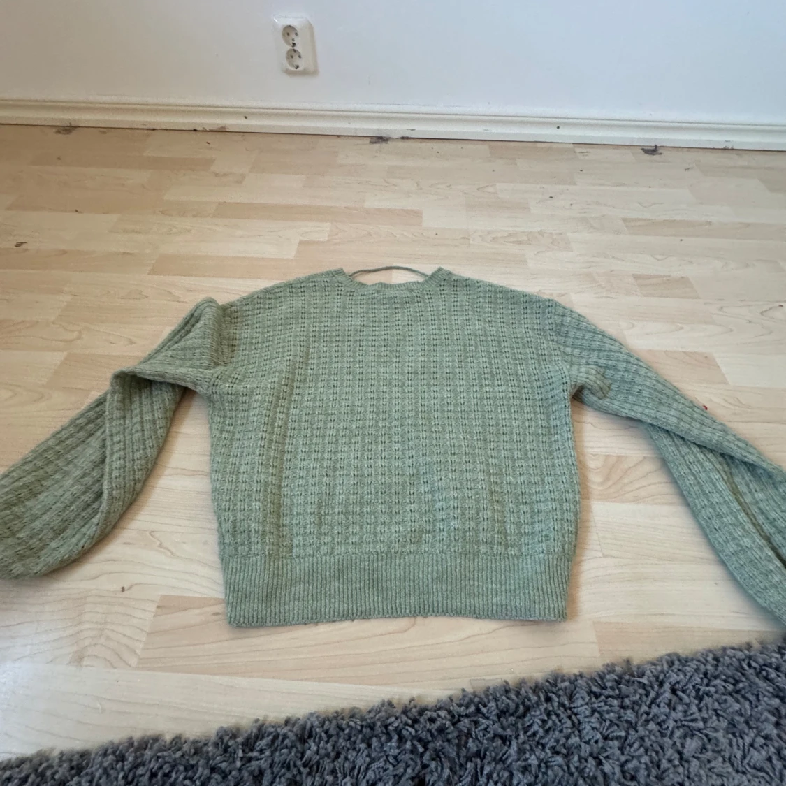 Grön stickad tröja från Vero Moda - 1