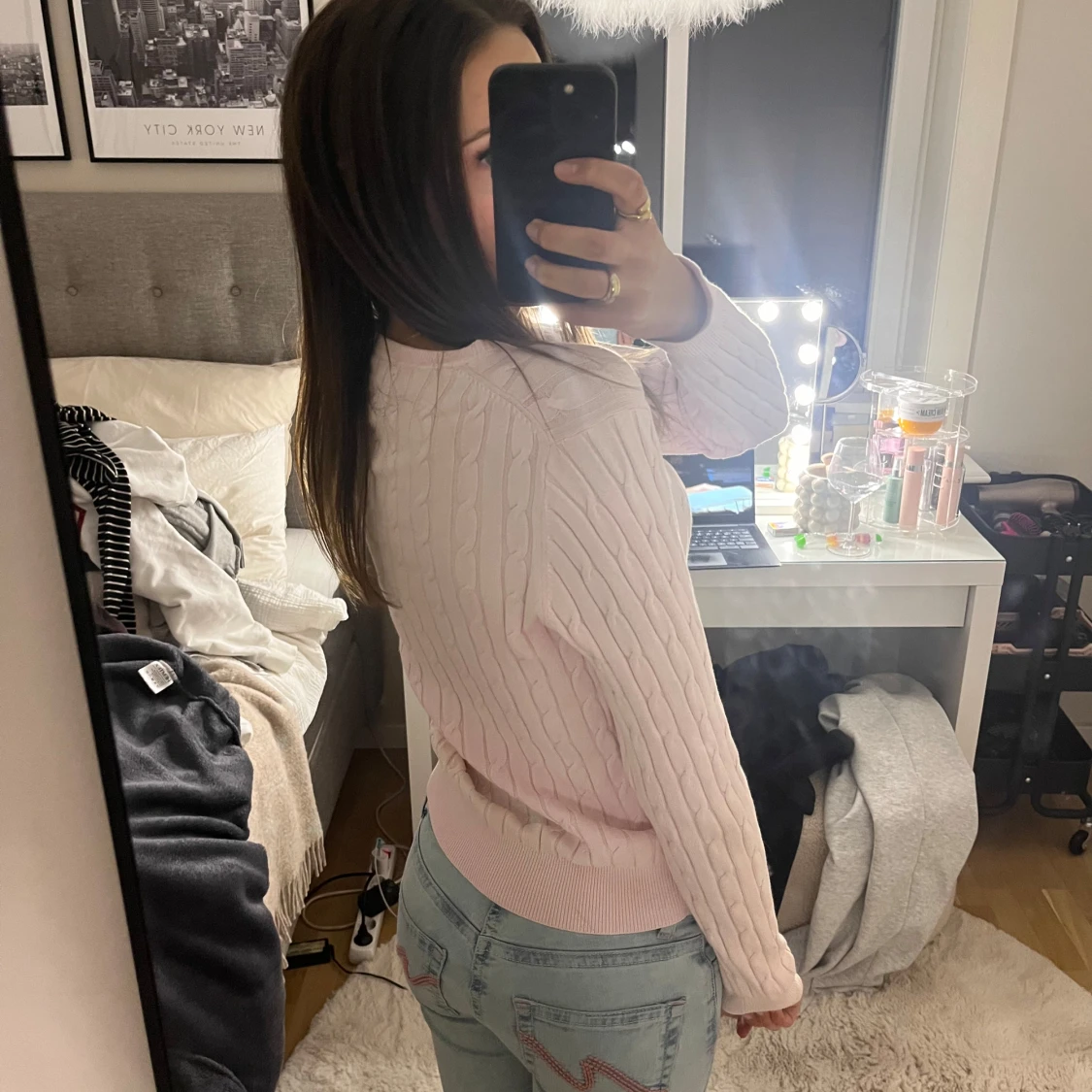 Kabelstickad Gant tröja  - 1