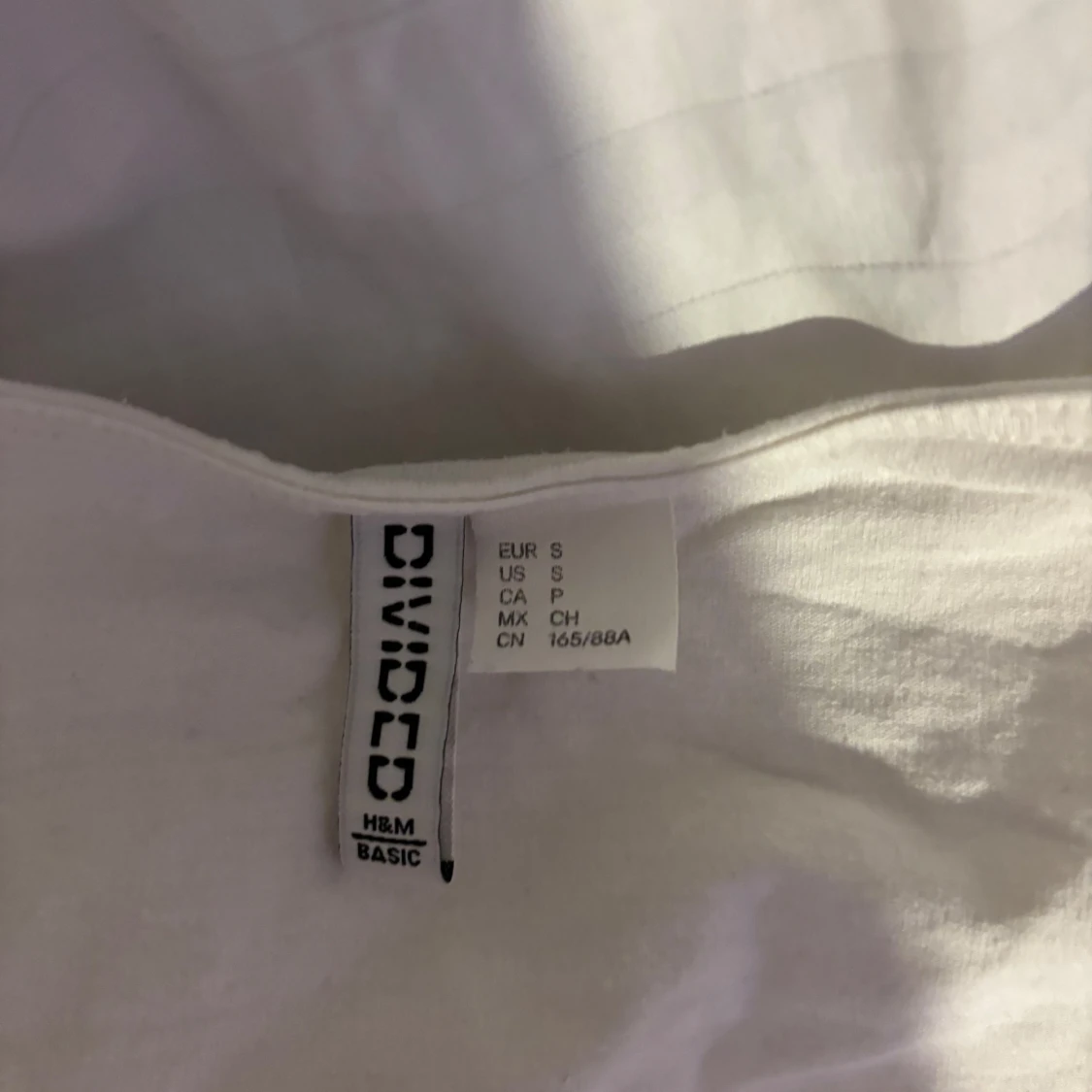 Vit långärmad topp från H&M - 2